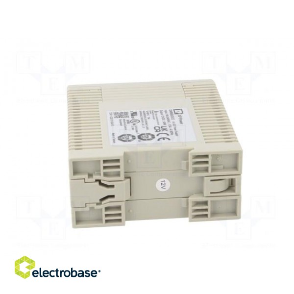 Power supply: switched-mode | for DIN rail | 60W | 12VDC | 5A | 86% image 5