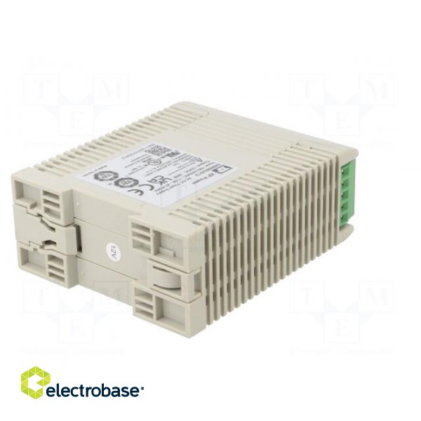 Power supply: switched-mode | for DIN rail | 60W | 12VDC | 5A | 86% image 6