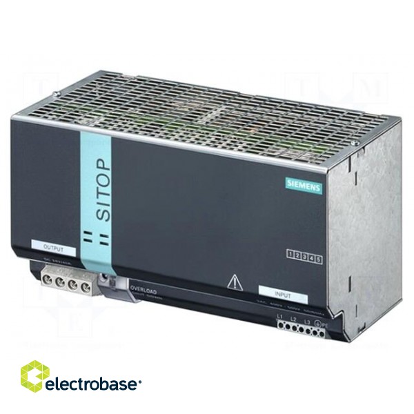 Power supply: switched-mode | 960W | 24VDC | 40A | 3x320÷550VAC | IP20