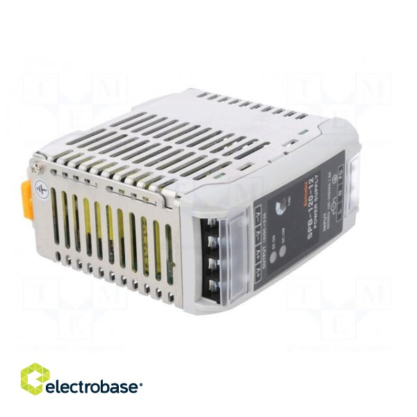 Power supply: switched-mode | for DIN rail | 120W | 12VDC | 10A | IP20 paveikslėlis 8