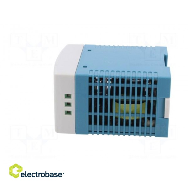 Power supply: switched-mode | for DIN rail | 100W | 12VDC | OUT: 1 image 3