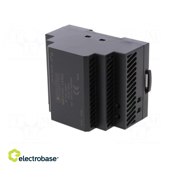 Power supply: switched-mode | 100W | 24VDC | 4.2A | 85÷264VAC | 235g image 2