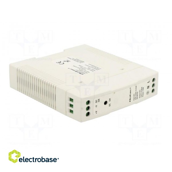 Power supply: switched-mode | for DIN rail | 10W | 12VDC | 0.83A | IP20 paveikslėlis 8
