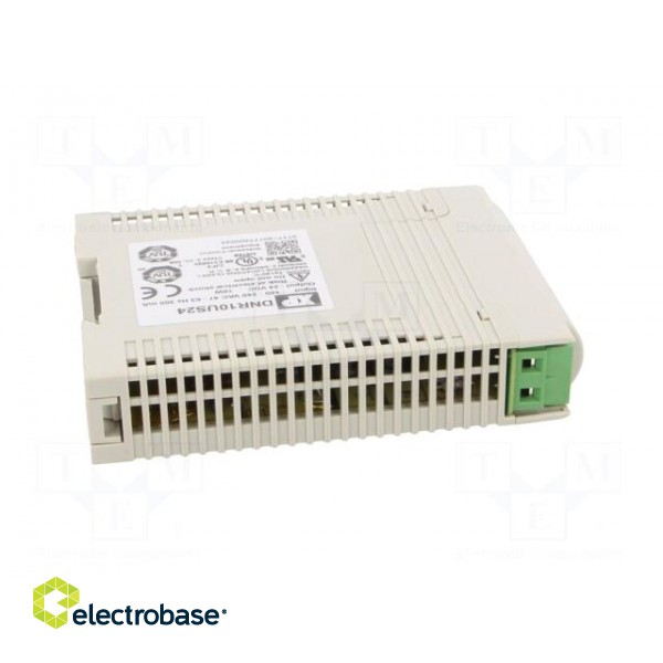 Power supply: switched-mode | for DIN rail | 10W | 24VDC | 420mA | 76% image 7