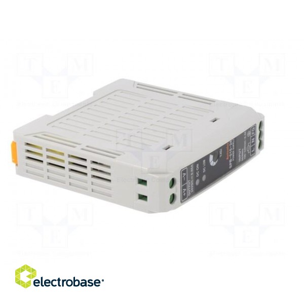 Power supply: switched-mode | for DIN rail | 15.6W | 24VDC | 650mA фото 8