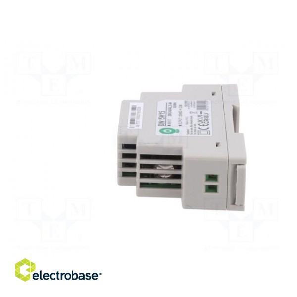 Power supply: switched-mode | for DIN rail | 15W | 15VDC | 0÷1A | OUT: 1 paveikslėlis 3