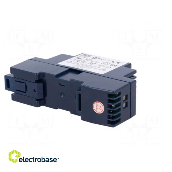 Power supply: switched-mode | for DIN rail | 15W | 24VDC | 0.63A | 85% image 6