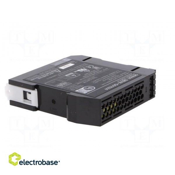 Power supply: switched-mode | for DIN rail | 15W | 24VDC | 0.65A | S8VK image 6