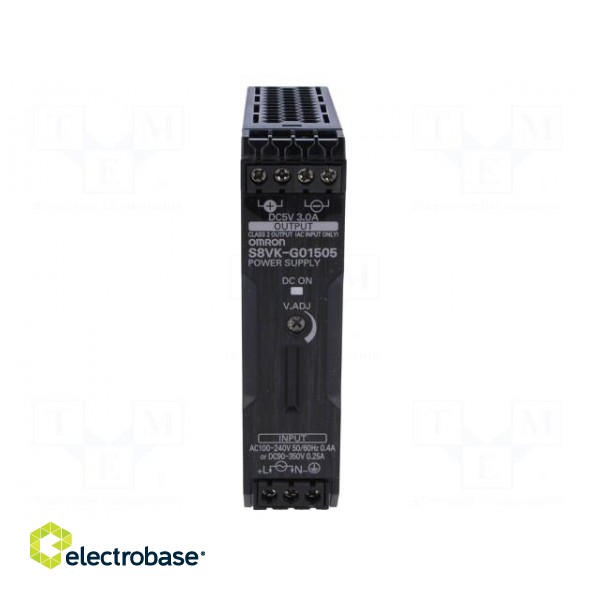 Power supply: switched-mode | 15W | 5VDC | 3A | 85÷264VAC | 90÷350VDC image 9