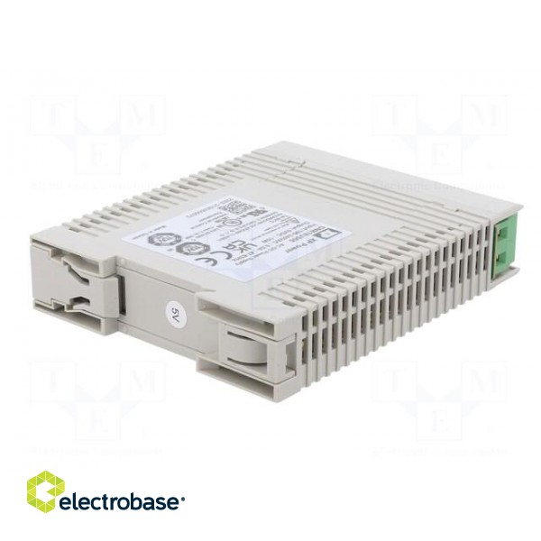 Power supply: switched-mode | for DIN rail | 18W | 5VDC | 3A | -20÷70°C фото 6