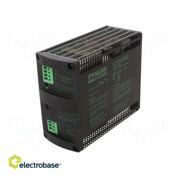 Power supply: switched-mode | for DIN rail | 240W | 24÷28VDC | 10A image 1