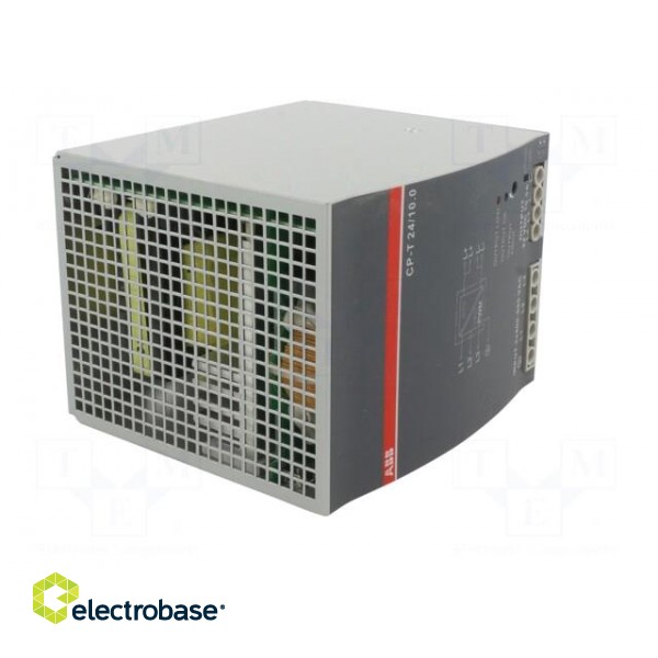 Power supply: switched-mode | for DIN rail | 240W | 24VDC | 10A | OUT: 1 фото 8
