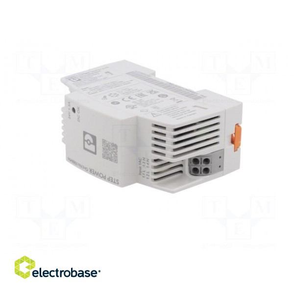 Power supply: switched-mode | for DIN rail | 24VDC | 1.3A | IP20 | 88% image 3