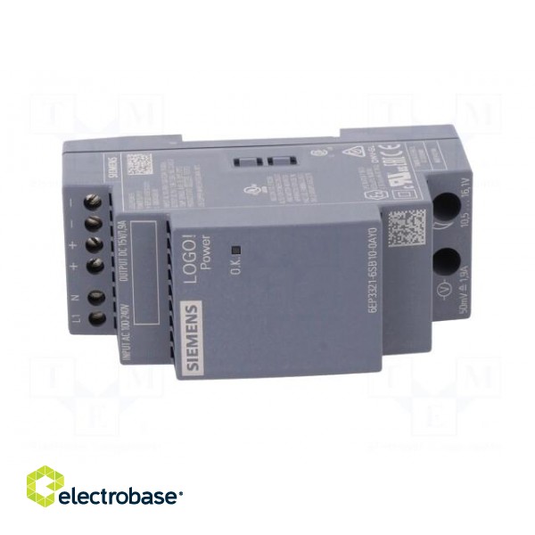 Power supply: switched-mode | for DIN rail | 28.5W | 15VDC | 1.9A image 9