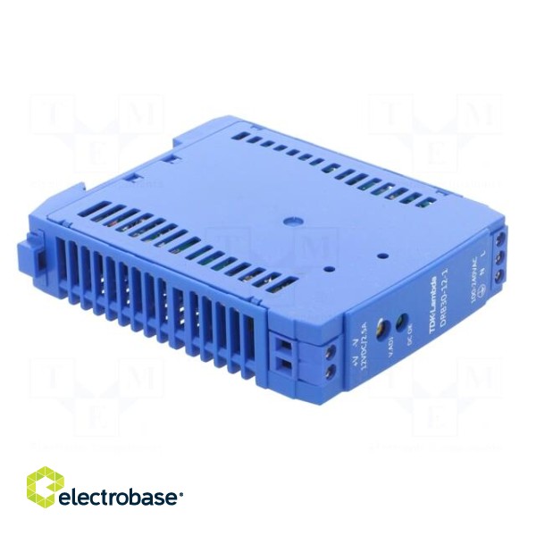 Power supply: switched-mode | for DIN rail | 30W | 12VDC | 2.5A | DRB image 8