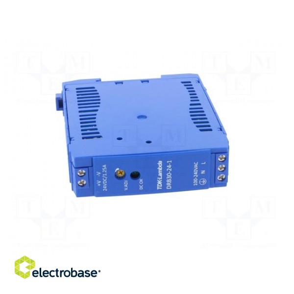 Power supply: switched-mode | 30W | 24VDC | 1.25A | 85÷264VAC | 95g image 9