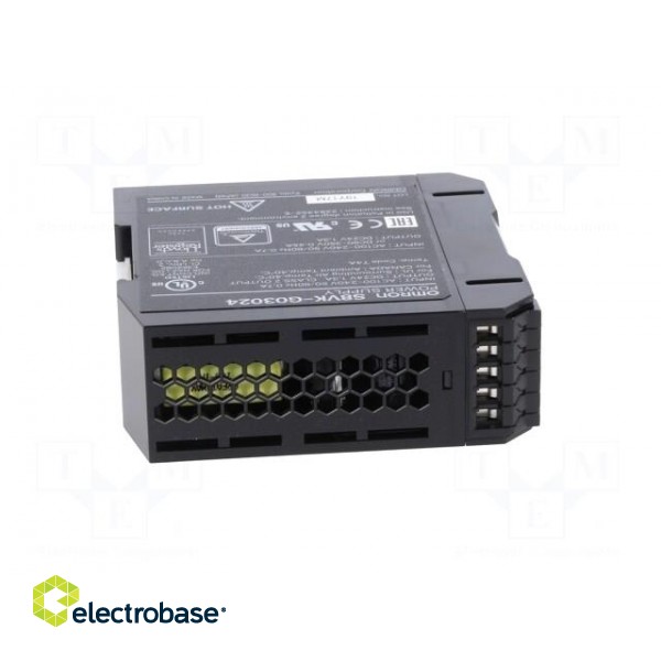 Power supply: switched-mode | 30W | 24VDC | 1.3A | 85÷264VAC | OUT: 1 image 7