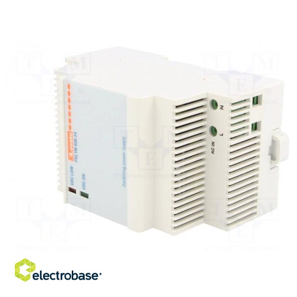 Power supply: switched-mode | 36W | 24VDC | 1.5A | 90÷264VAC | 248g image 2
