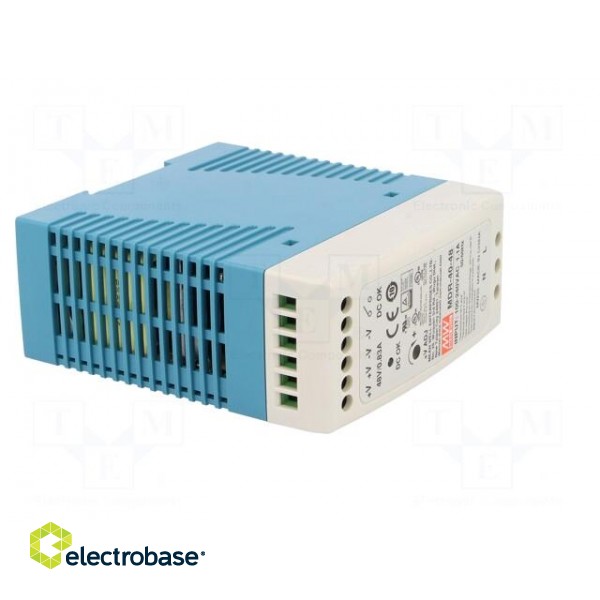 Power supply: switched-mode | 40W | 48VDC | 48÷56VDC | 0.83A | 300g image 8