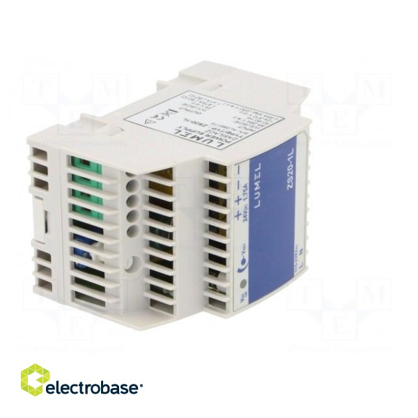 Power supply: switched-mode | for DIN rail | 45W | 24VDC | 1.75A | 87% фото 8