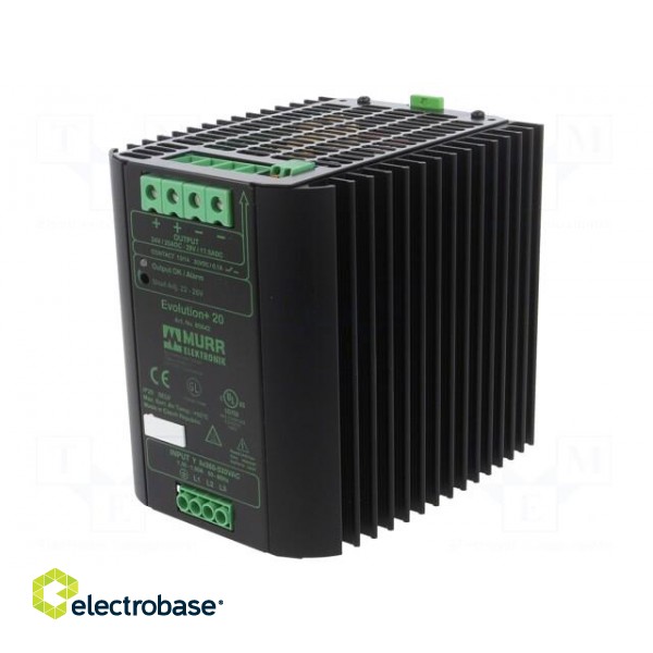 Power supply: switched-mode | 480W | 22÷28VDC | 20A | 3x360÷520VAC фото 1