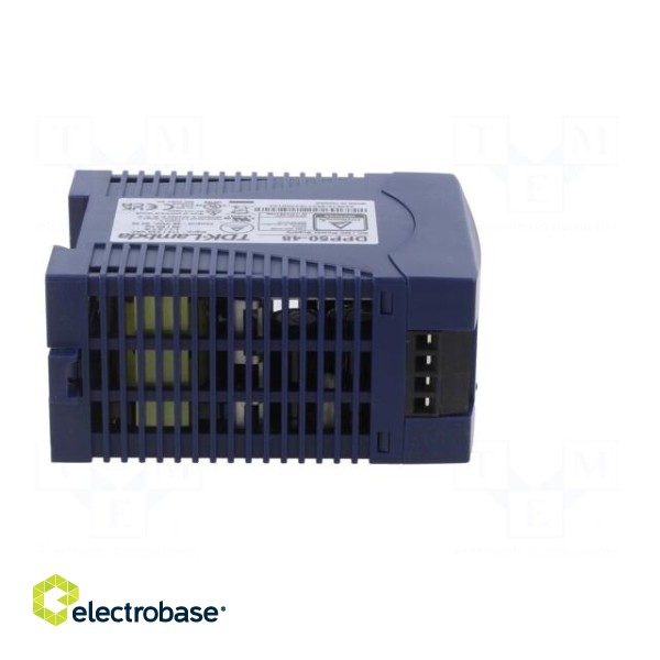 Power supply: switched-mode | for DIN rail | 50W | 48VDC | 1.05A | 87% фото 8