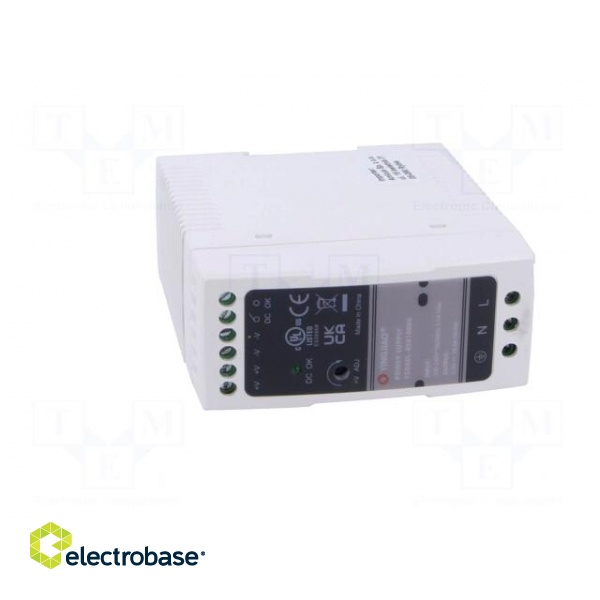 Power supply: switching | for DIN rail | 50W | 5VDC | 10A | 90÷264VAC image 9