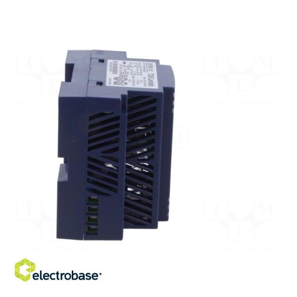 Power supply: switched-mode | for DIN rail | 60W | 15VDC | 4A | 85% paveikslėlis 7