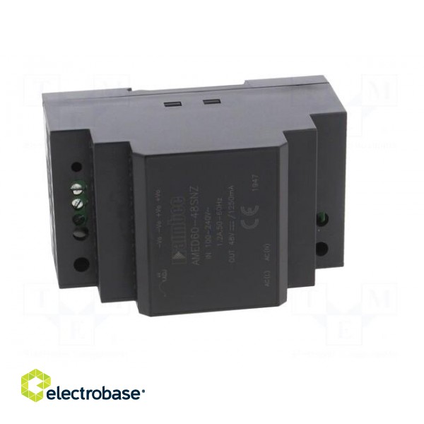 Power supply: switched-mode | 60W | 48VDC | 1.25A | 85÷264VAC | 175g image 9