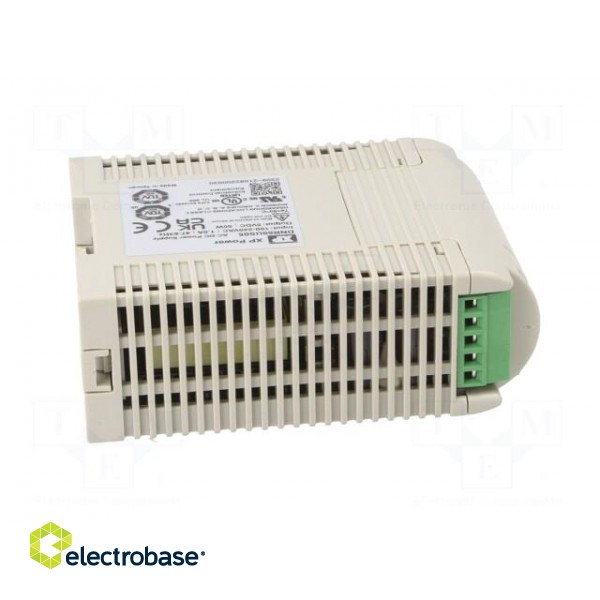 Power supply: switched-mode | for DIN rail | 60W | 5VDC | 10A | 79% image 7