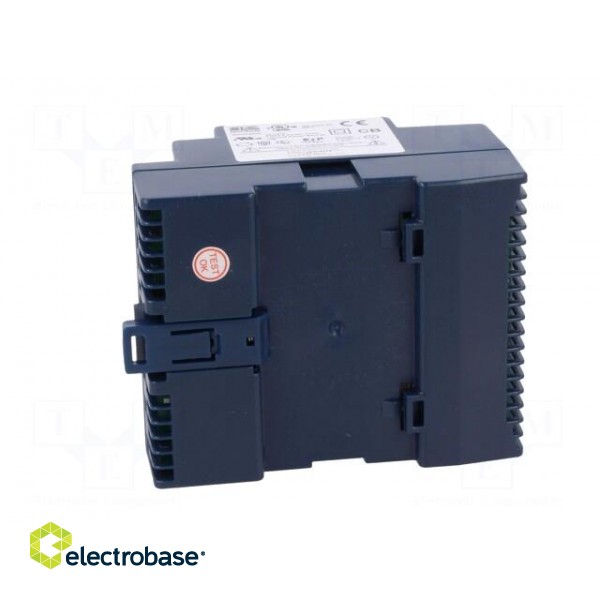Power supply: switched-mode | 75W | 24VDC | 24÷28VDC | 3.1A | 85÷264VAC фото 5