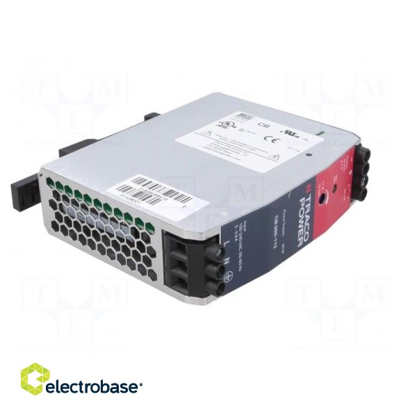 Power supply: switched-mode | for DIN rail | 80W | 12VDC | 6.7A | OUT: 1 image 8