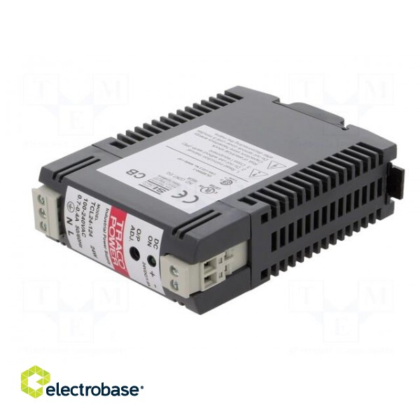 Power supply: switched-mode | for DIN rail mounting | OUT: 1 image 2