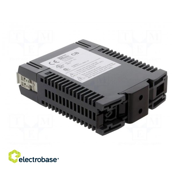 Power supply: switched-mode | for DIN rail mounting | OUT: 1 фото 4