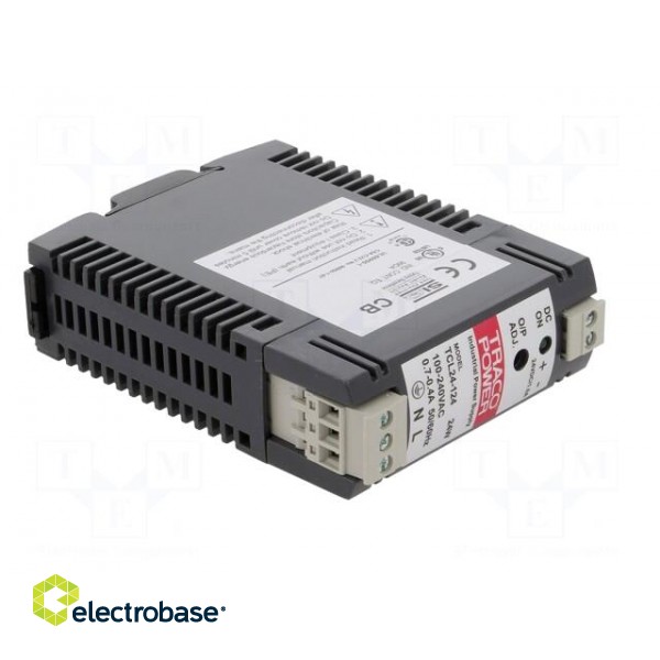 Power supply: switched-mode | for DIN rail mounting | OUT: 1 фото 8