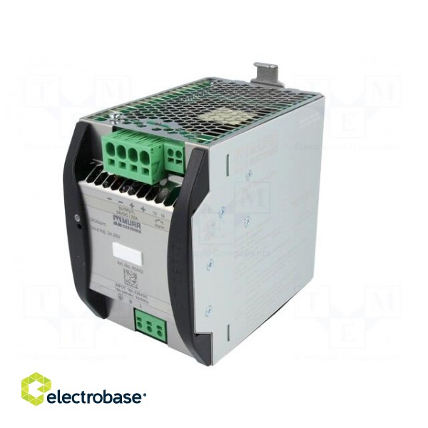 Power supply: switched-mode | modular | 480W | 24VDC | 23.6A | IP20 фото 2