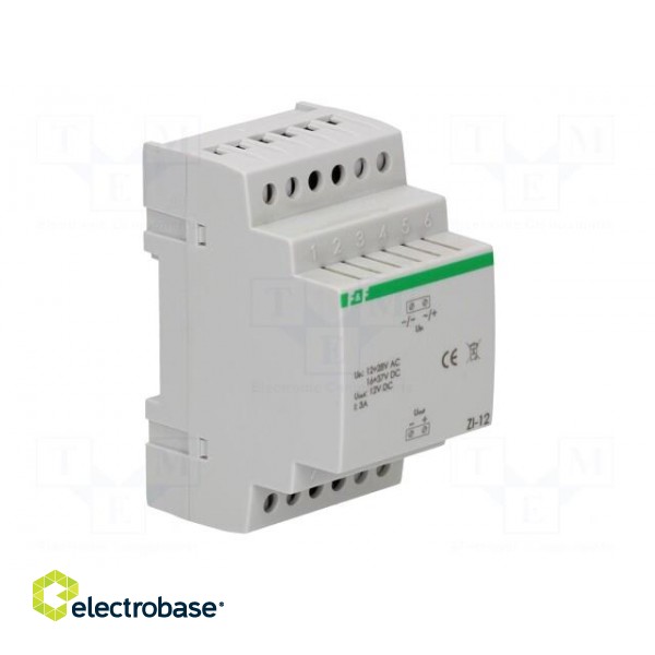 Power supply: switched-mode stabiliser | 12VDC | 3A | 12÷28VAC | 150g image 8