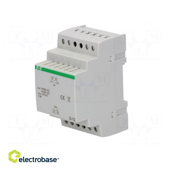 Power supply: switched-mode stabiliser | 12VDC | 3A | 12÷28VAC | 150g paveikslėlis 2