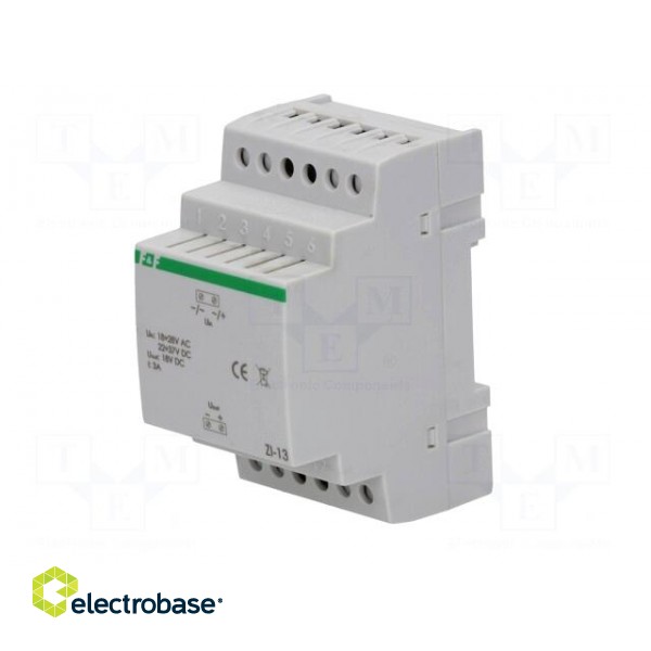 Power supply: switched-mode stabiliser | 18VDC | 3A | 18÷28VAC | 150g paveikslėlis 2