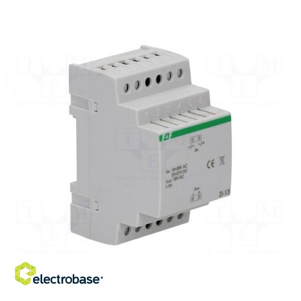 Power supply: switched-mode stabiliser | 18VDC | 3A | 18÷28VAC | 150g paveikslėlis 8