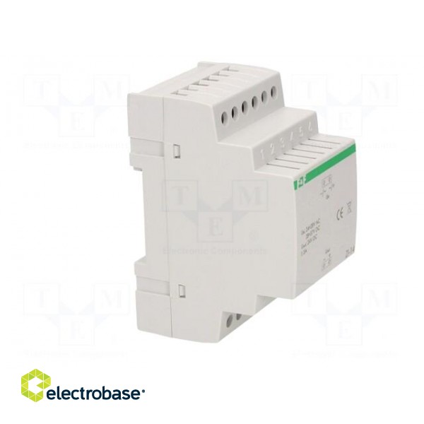 Power supply: switched-mode stabiliser | 24VDC | 3A | 24÷28VAC | 150g image 8