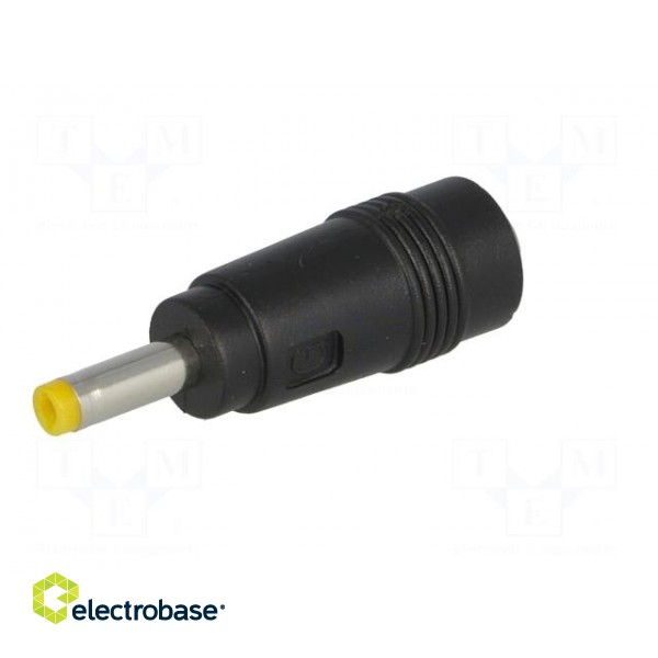 Adapter | Plug: straight | Input: 5,5/2,1 | Out: 4,0/1,7 | 5A image 2