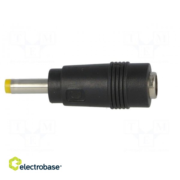 Adapter | Plug: straight | Input: 5,5/2,1 | Out: 4,0/1,7 | 5A image 3