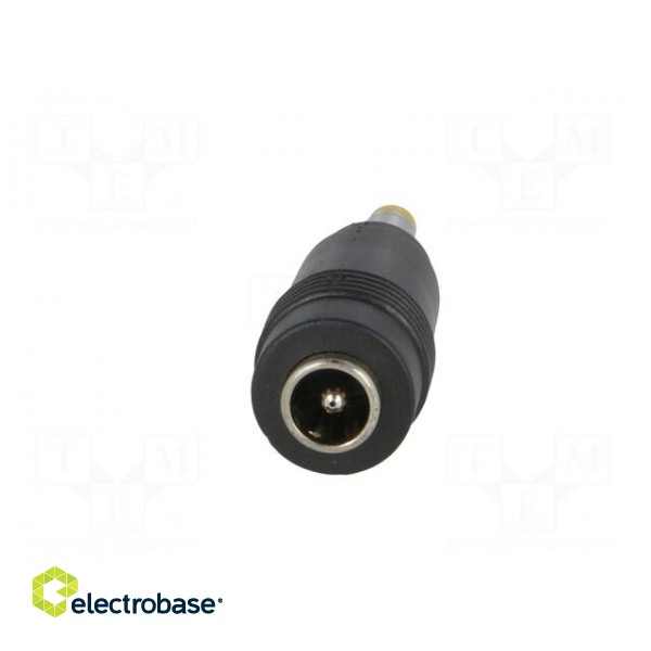 Adapter | Plug: straight | Input: 5,5/2,1 | Out: 4,0/1,7 | 5A image 5