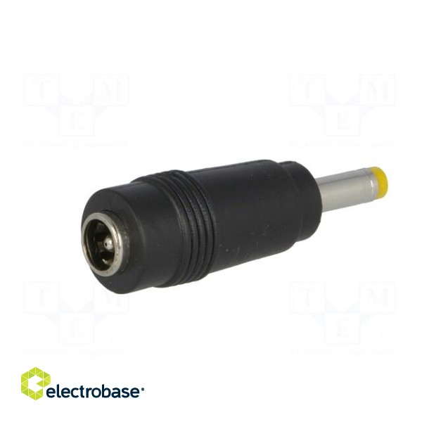 Adapter | Plug: straight | Input: 5,5/2,1 | Out: 4,0/1,7 | 5A image 6