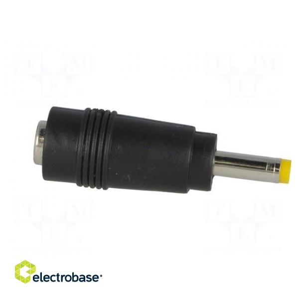 Adapter | Plug: straight | Input: 5,5/2,1 | Out: 4,0/1,7 | 5A image 7