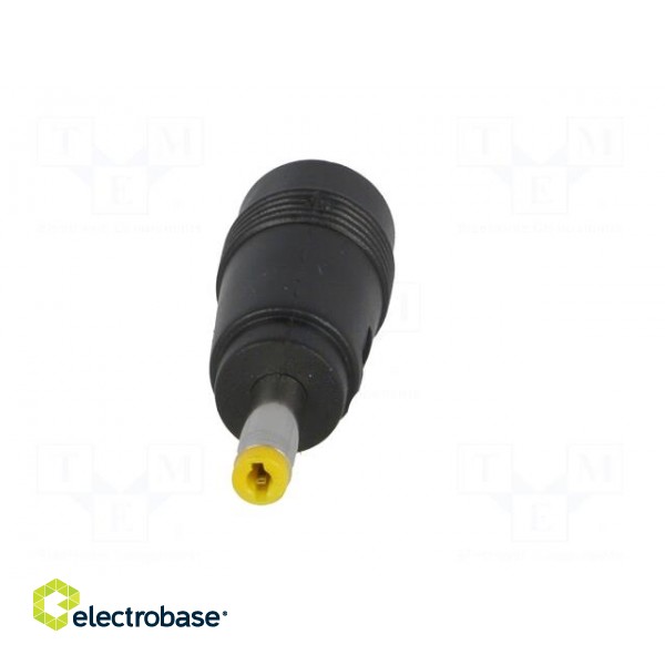 Adapter | Plug: straight | Input: 5,5/2,1 | Out: 4,0/1,7 | 5A image 9