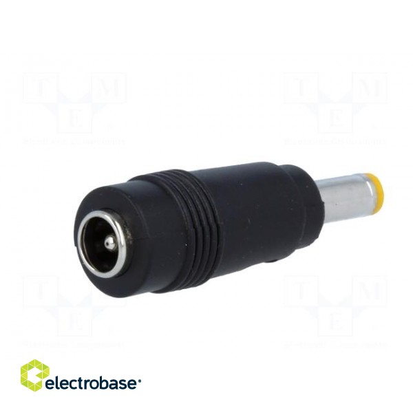 Adapter | Plug: straight | Input: 5,5/2,1 | Out: 4,8/1,7 | 6A image 2