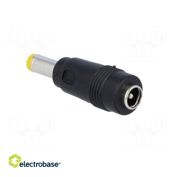 Adapter | Plug: straight | Input: 5,5/2,1 | Out: 5,5/1,7 | 7A image 8