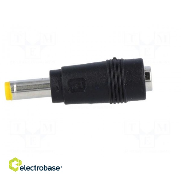 Adapter | Plug: straight | Input: 5,5/2,1 | Out: 5,5/1,7 | 7A image 7